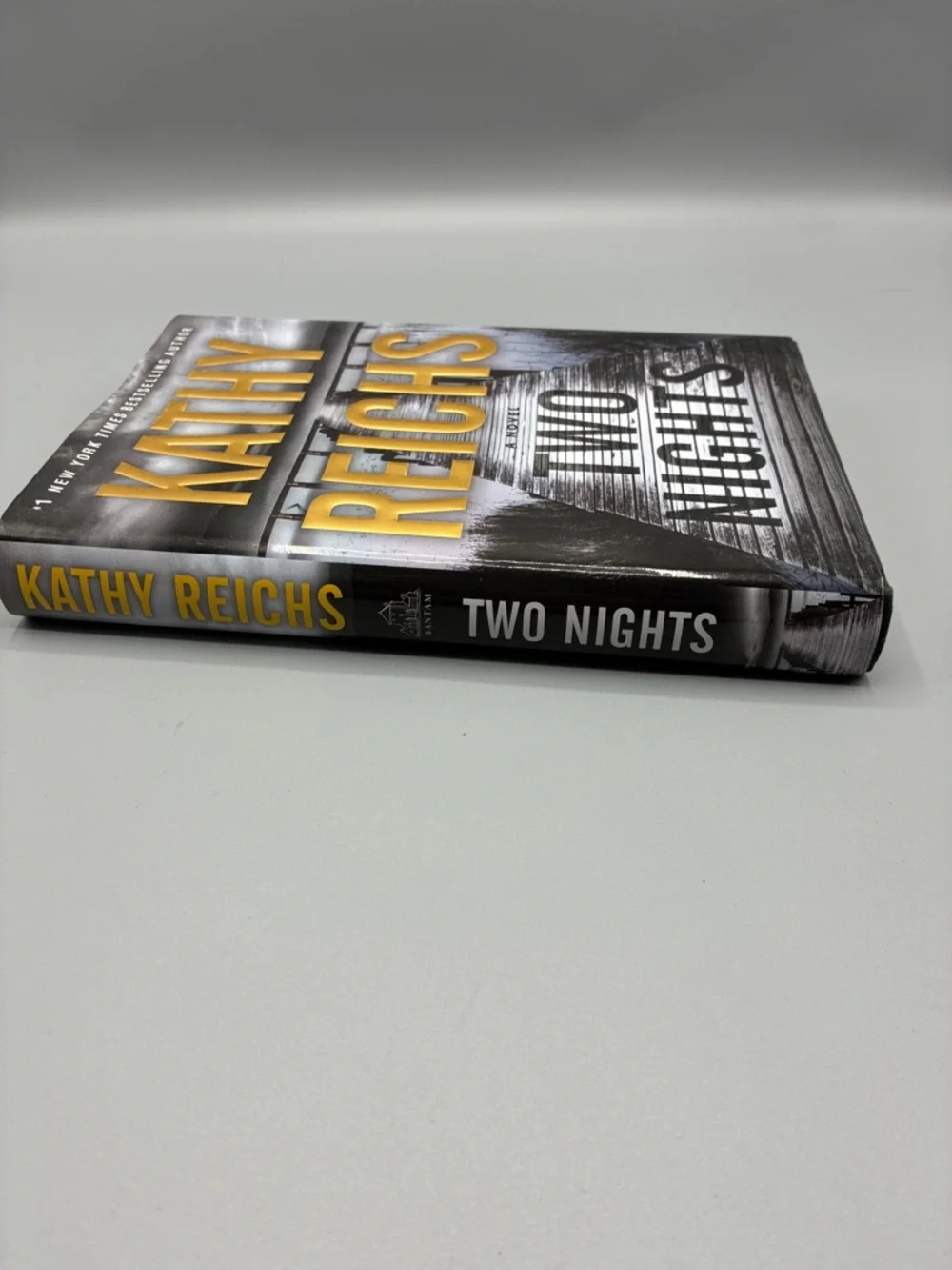 Kathy Reichs Two Nights - Hardcover Novel in Black and Gold